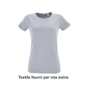 Impression directe quadri sur t-shirt 100% coton fourni pas vos soins. INFORMATIONS OBLIGATOIRES à nous fournir avant livraison de vos textiles : Nombre de pièce par taille et référence - Nom de l'expéditeur - Jour de livraison programmé - Prévoir 1 ... 
